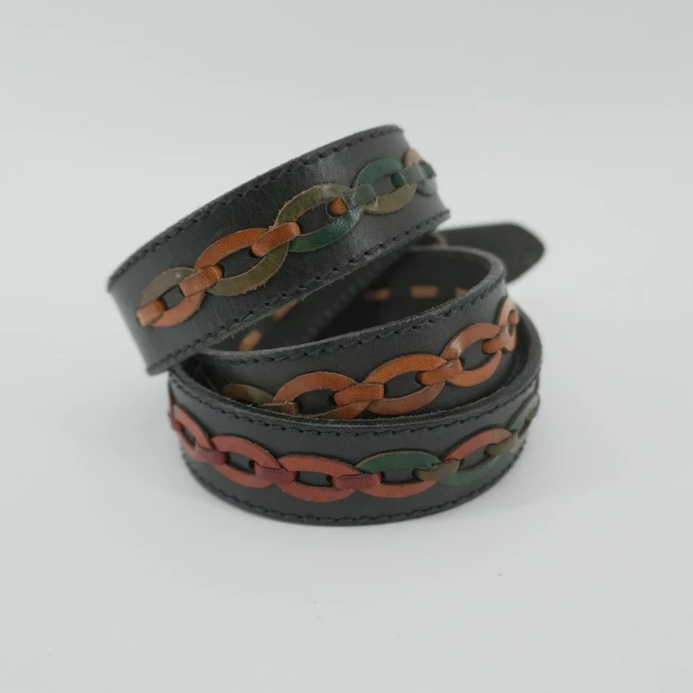 Echo Leather Belt Women Large 32